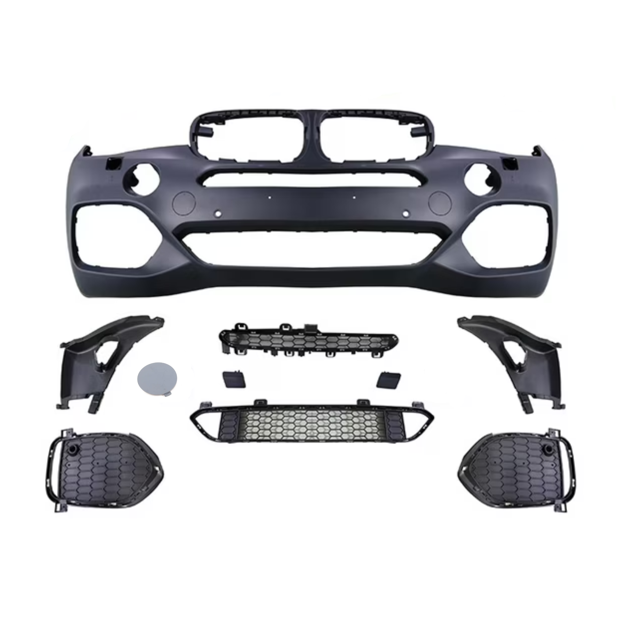 Front Bumper Assembly (M-Sport / 4-Hole PDC) – BMW X5 F15 (14-18)