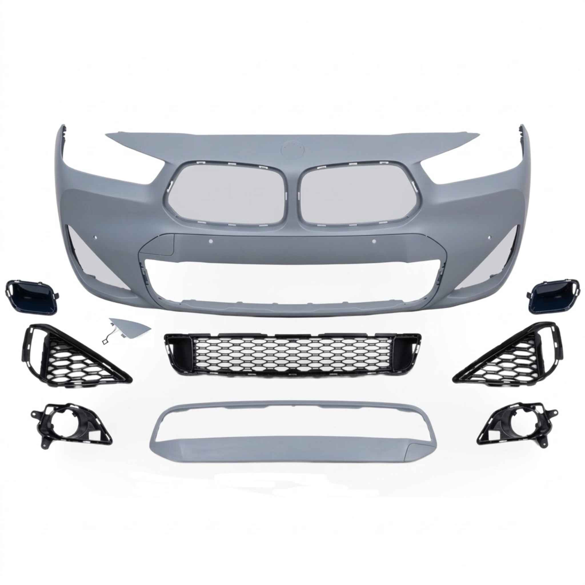 Front Bumper Assembly (M-Sport / 6-Hole PDC) – BMW X2 F39 (18–23) Main image