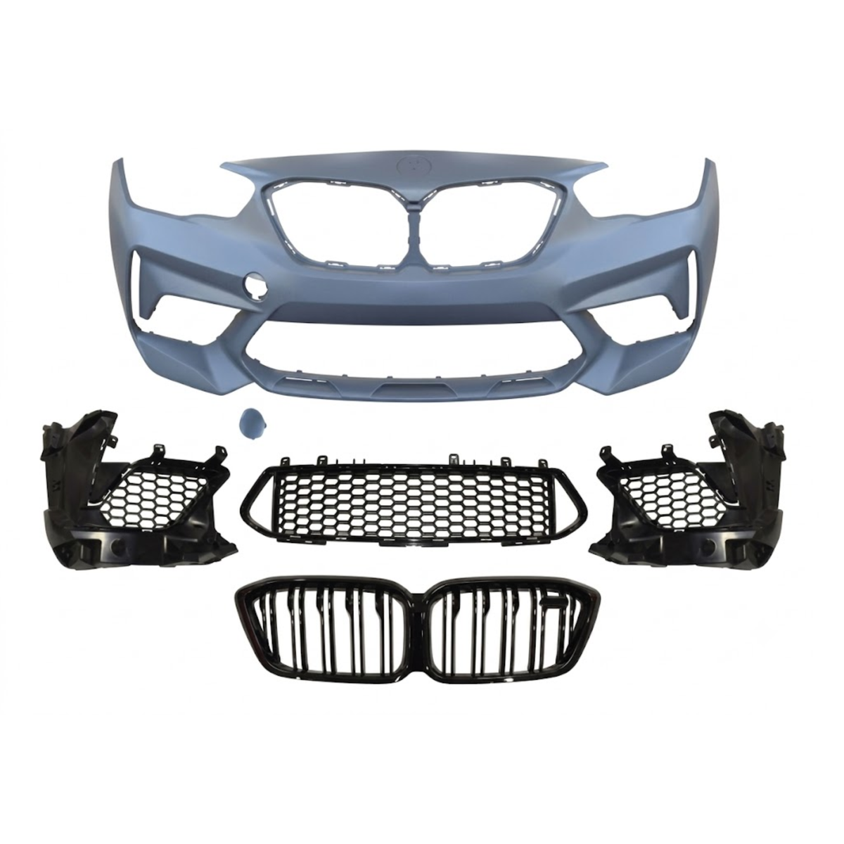 M2 Competition Style Front Bumper Upgrade Kit – BMW 1 Series F20 LCI (15–19) Main image
