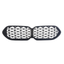 Front Kidney Grille (Diamond Style - Gloss Black ) – BMW 2 Series F44 (20-25)