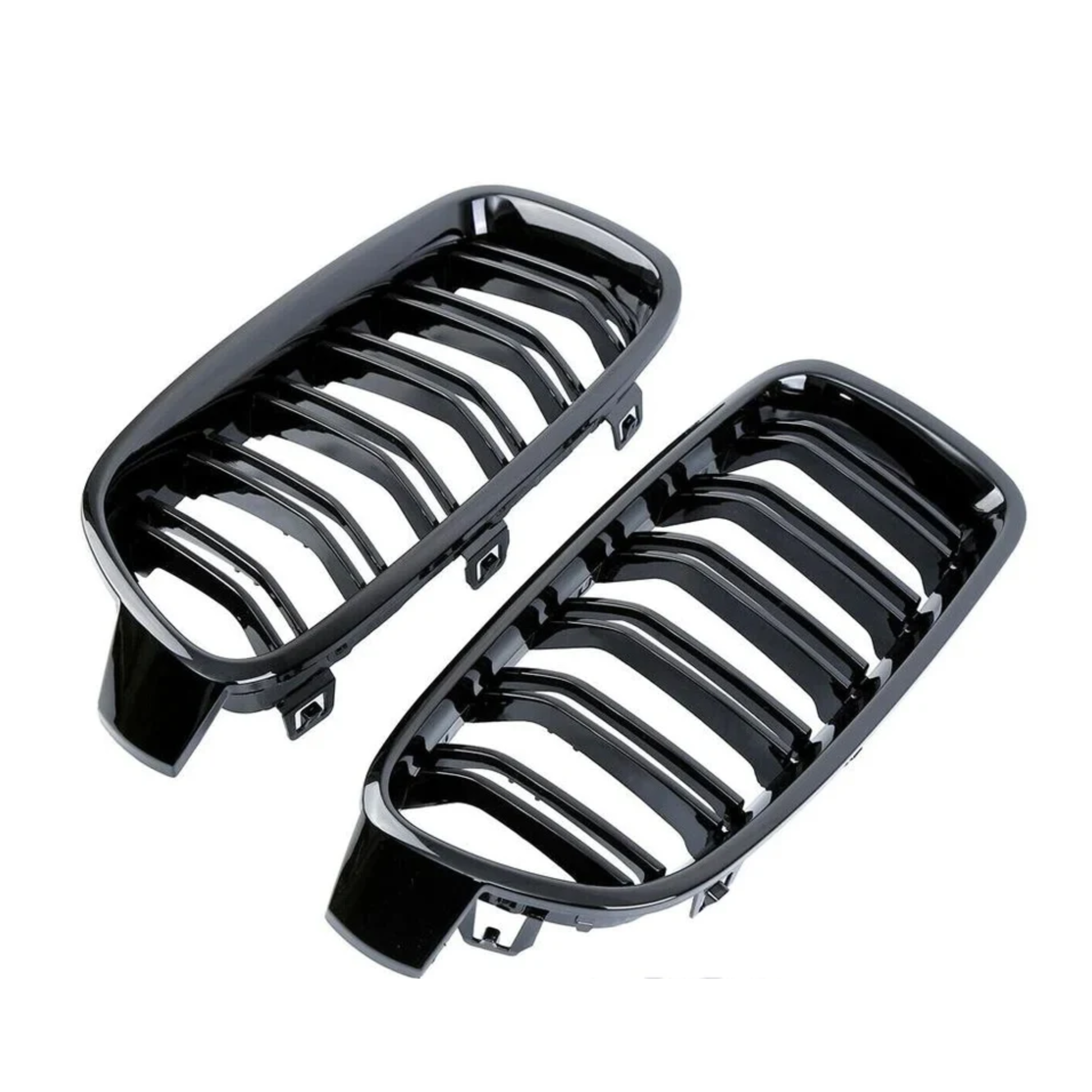 Dual-Slat Kidney Grille Set (M Performance - Gloss Black) – BMW 3 Series F30 (12-19) Secondary image