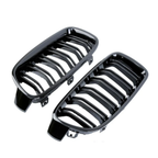 Dual-Slat Kidney Grille Set (M Performance - Gloss Black) – BMW 3 Series F30 (12-19)
