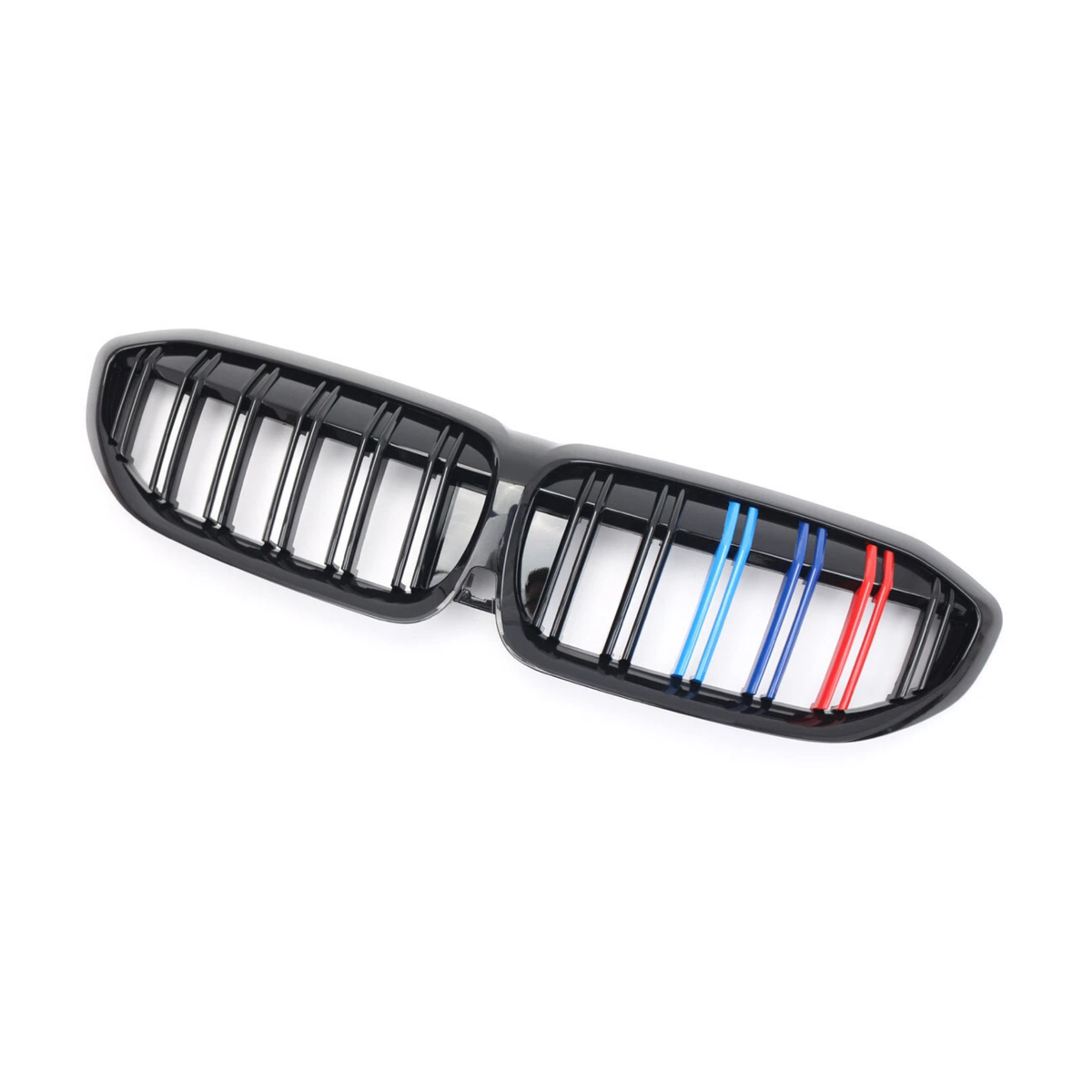 M Style Kidney Grill Tri Colour (Gloss Black) – BMW 3 Series G20 Pre-LCI (19-22)