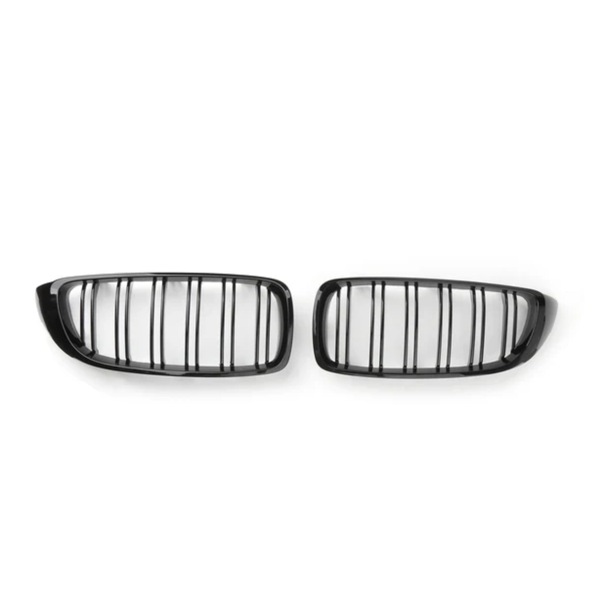 Dual-Stripe Kidney Grille (M Performance - Gloss Black) – BMW 4 Series F32(14–20)