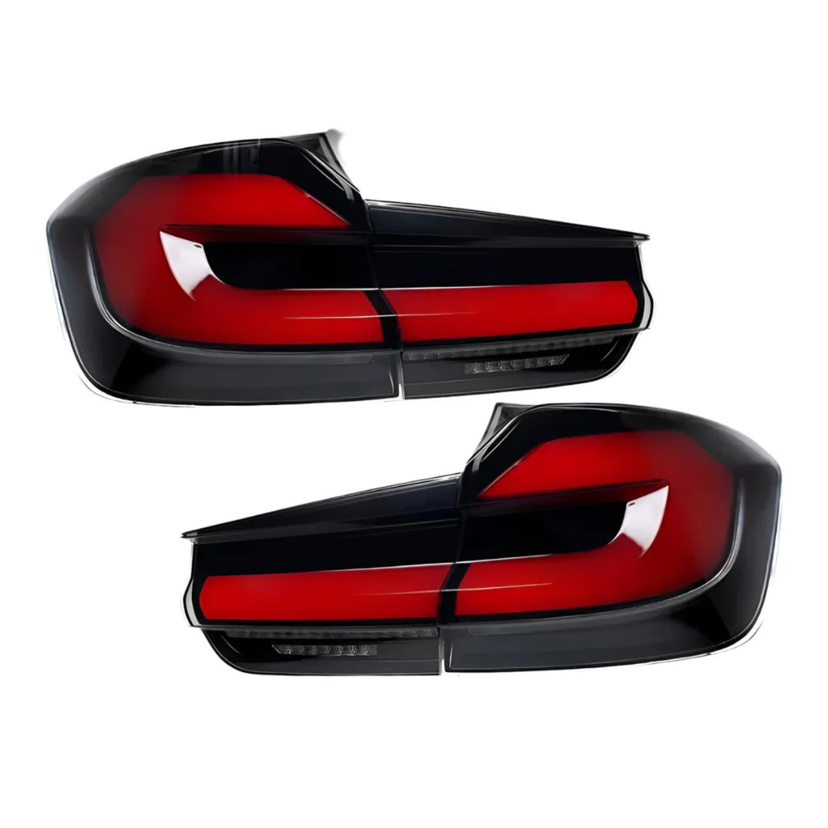 Rear G30-Style LED Tail Lights Upgrade (Red) – BMW 3 Series F30 & M3 F80 (13–18)