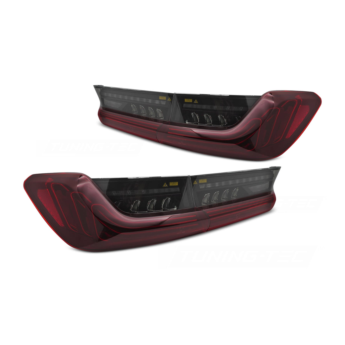 Rear CSL Laser-Style RGB LED Tail Lights (Red) – BMW 3 Series G20 & M3 G80 (19-24)