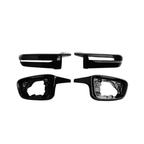 M-Performance Style Side Mirror Covers & Outer Housing Set (Gloss Black ) – BMW 3, 5 & 7 Series G20 / G30 / G11 /G12 (17-26)
