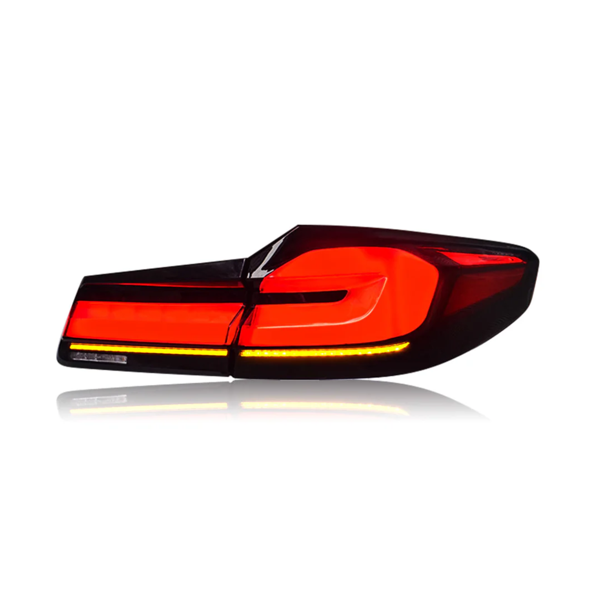 Rear LCI-G30 Style 3D LED Tail Lights Upgrade (Red) – BMW 5 Series G30 & F90 M5 (17-20 Pre-LCI) Secondary image