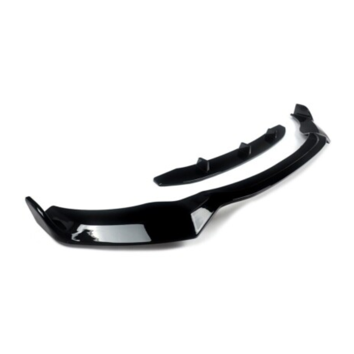 Knight Style Front Lip Splitter (Gloss Black - M Sport) – BMW X3 F25 LCI / X4 F26 (14–17)
