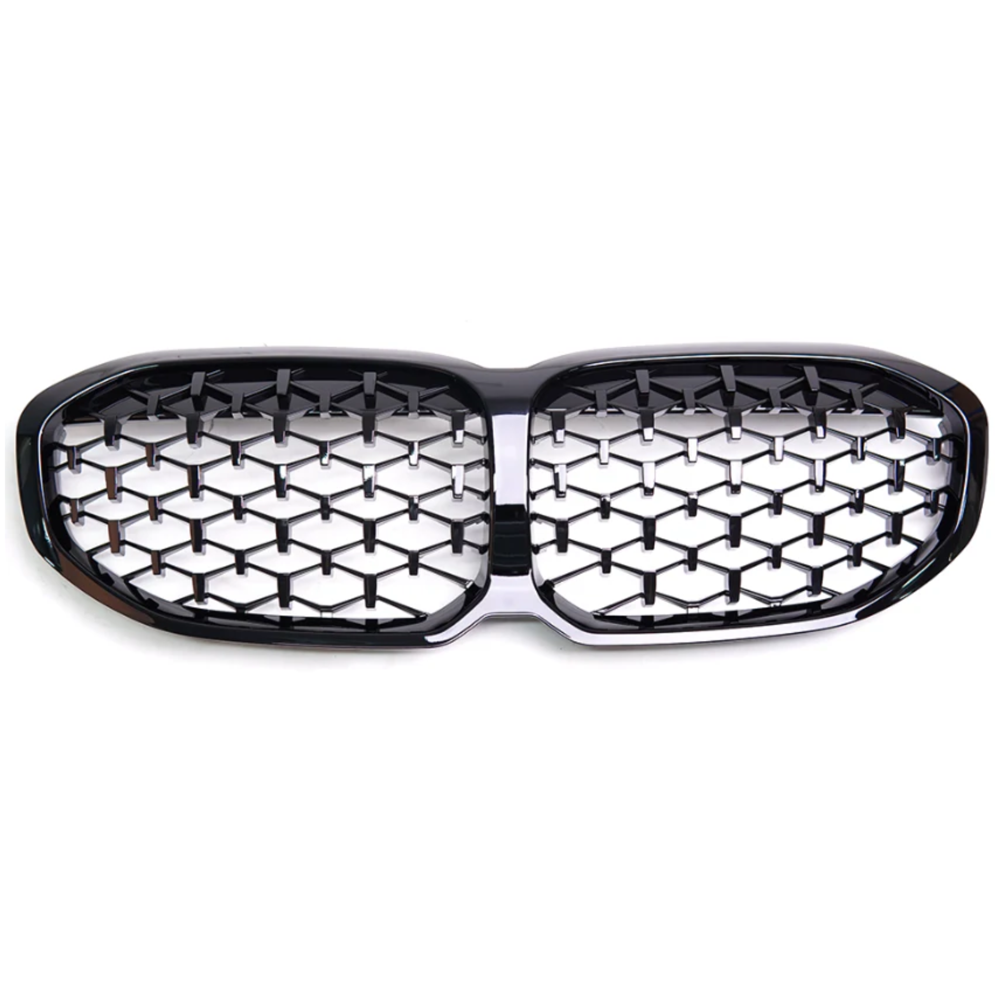 Diamond Style Front Grille (Gloss Black) – BMW 1 Series F40 (19-25+) Main image