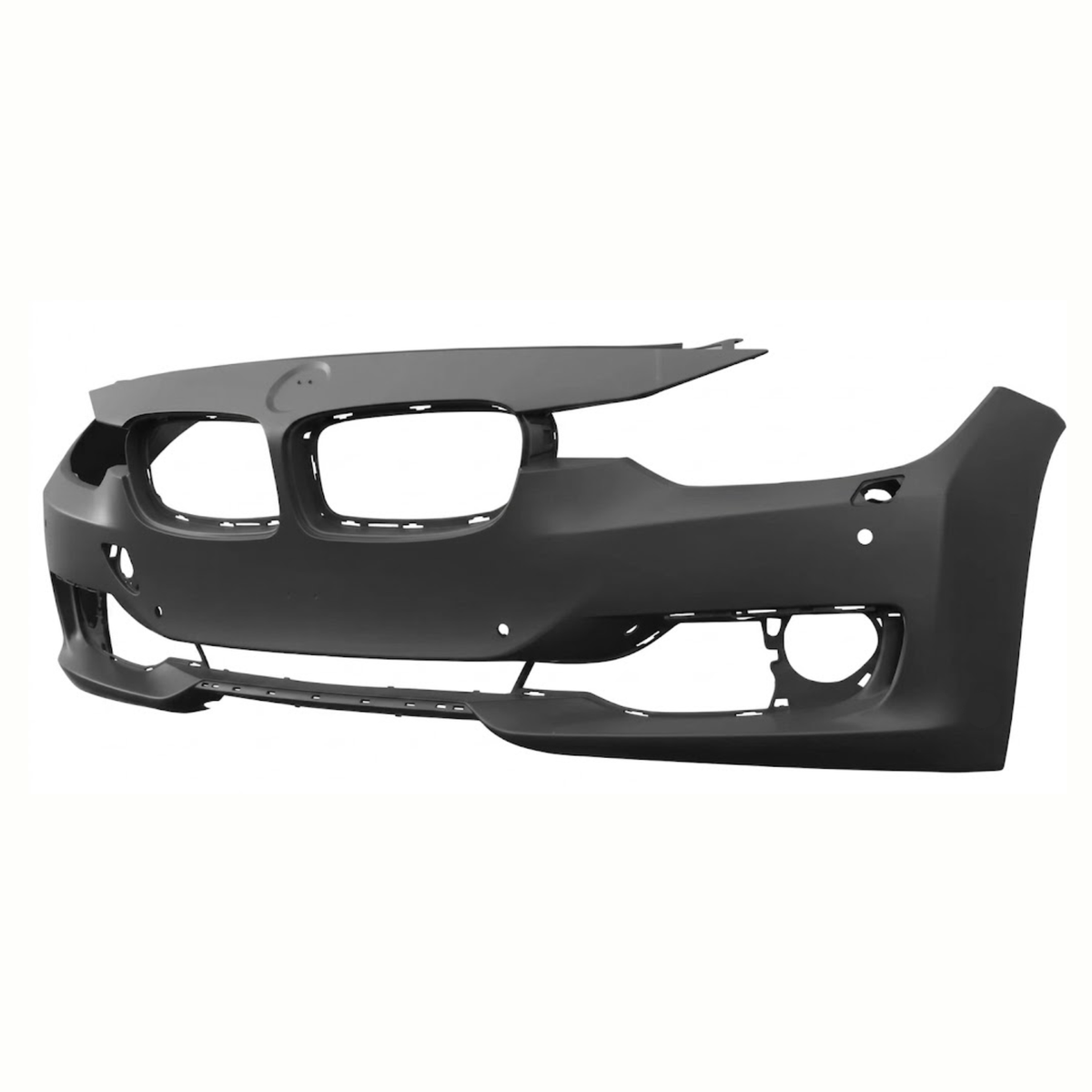Front Bumper Cover Skin STD (W/ Washer & Trim Strips Holes) – BMW 3 Series F30  (11-15) Main image