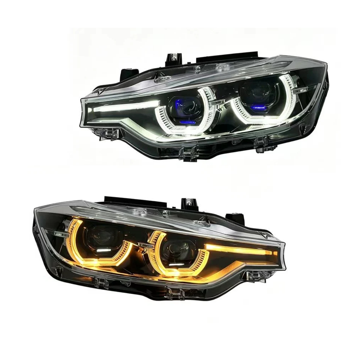 LED Headlight Pair Upgrade (LCI-Style) – BMW 3 Series F30 Pre-LCI (12–15)