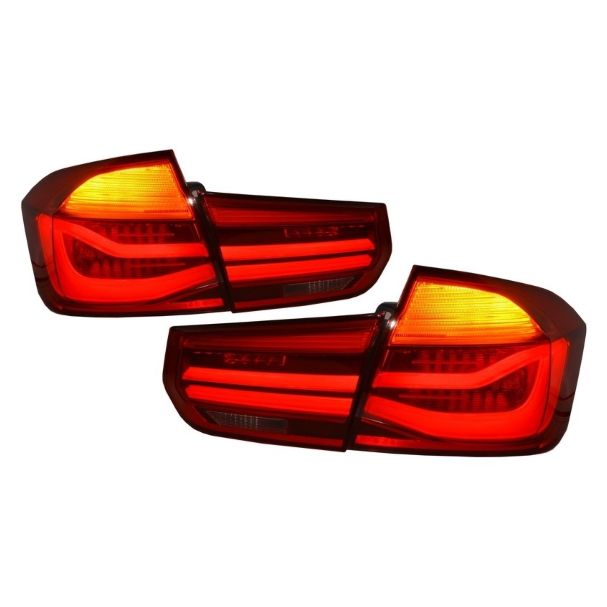 Rear LCI-Style LED/OLED Tail Light Upgrade (Red) – BMW 3 Series & M3 F30 / F80 (12-19)