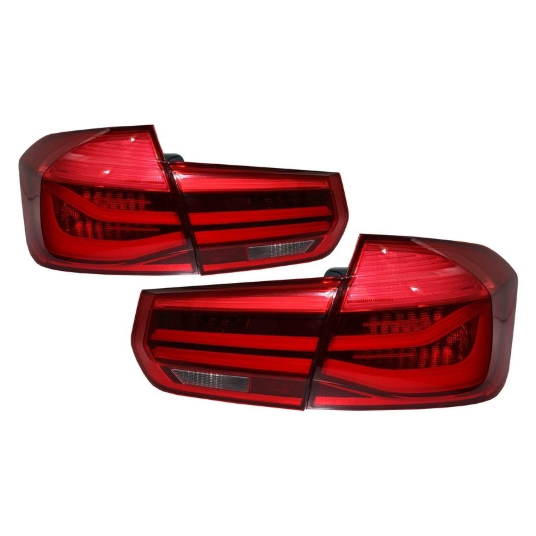 Rear LCI-Style LED/OLED Tail Light Upgrade (Red) – BMW 3 Series & M3 F30 / F80 (12-19) Secondary image