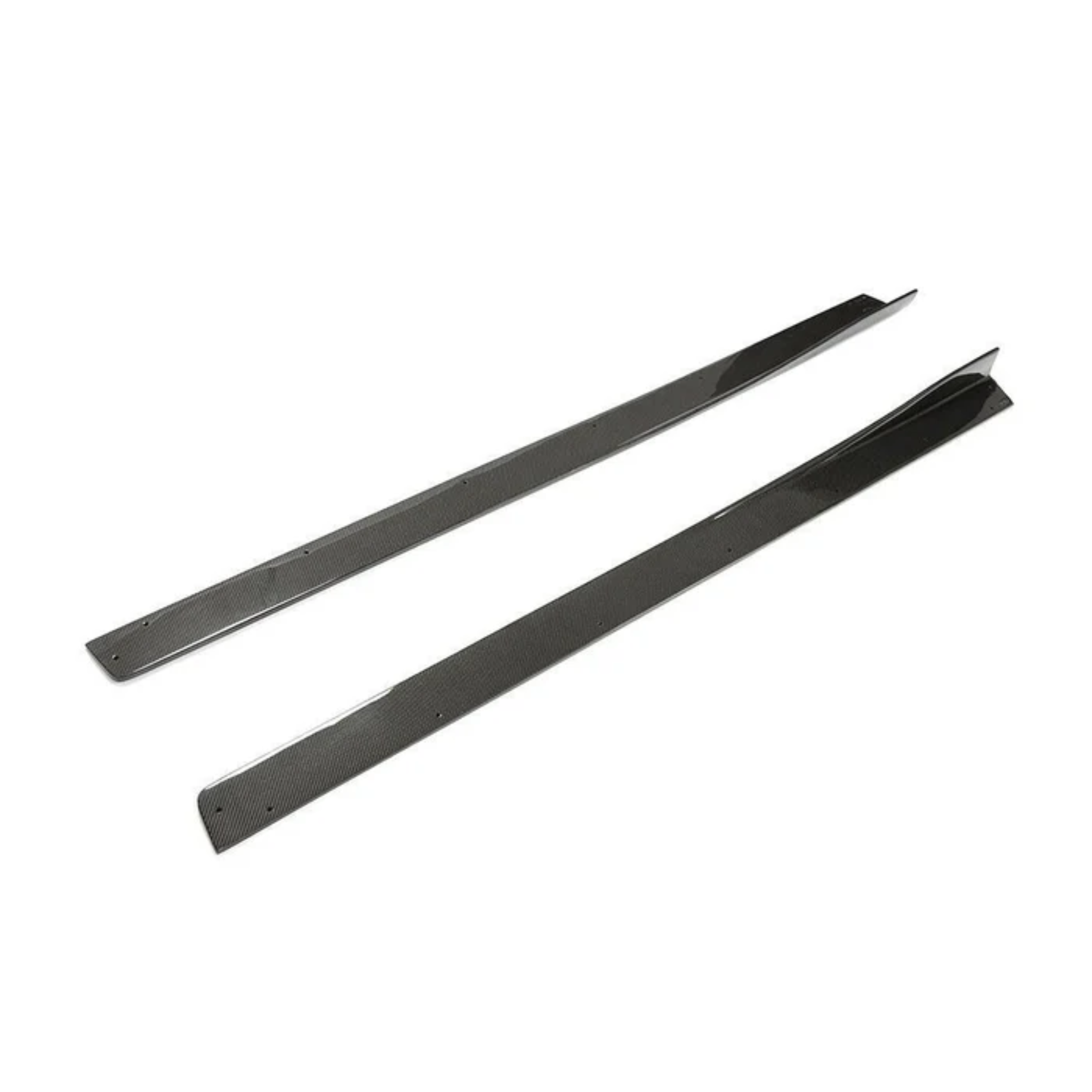 Side Skirt Set Extensions (MTC  / Carbon Fibre) – BMW M3 & M4 F80 / F82 / F83 (15-20) Main image
