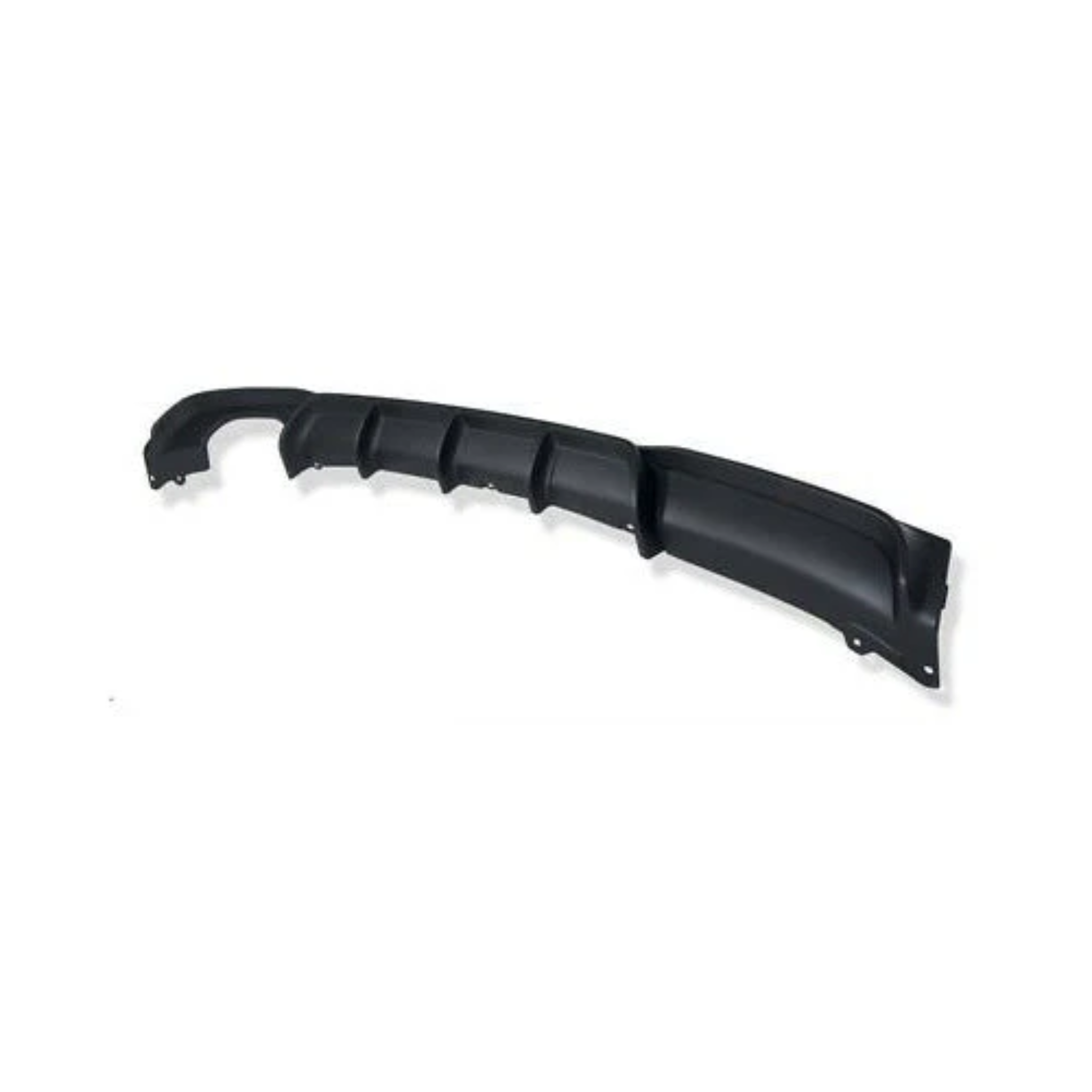 Rear Bumper Diffuser (M Performance / Matte Black) – BMW 3 Series F30 LCI (16-19) Secondary image