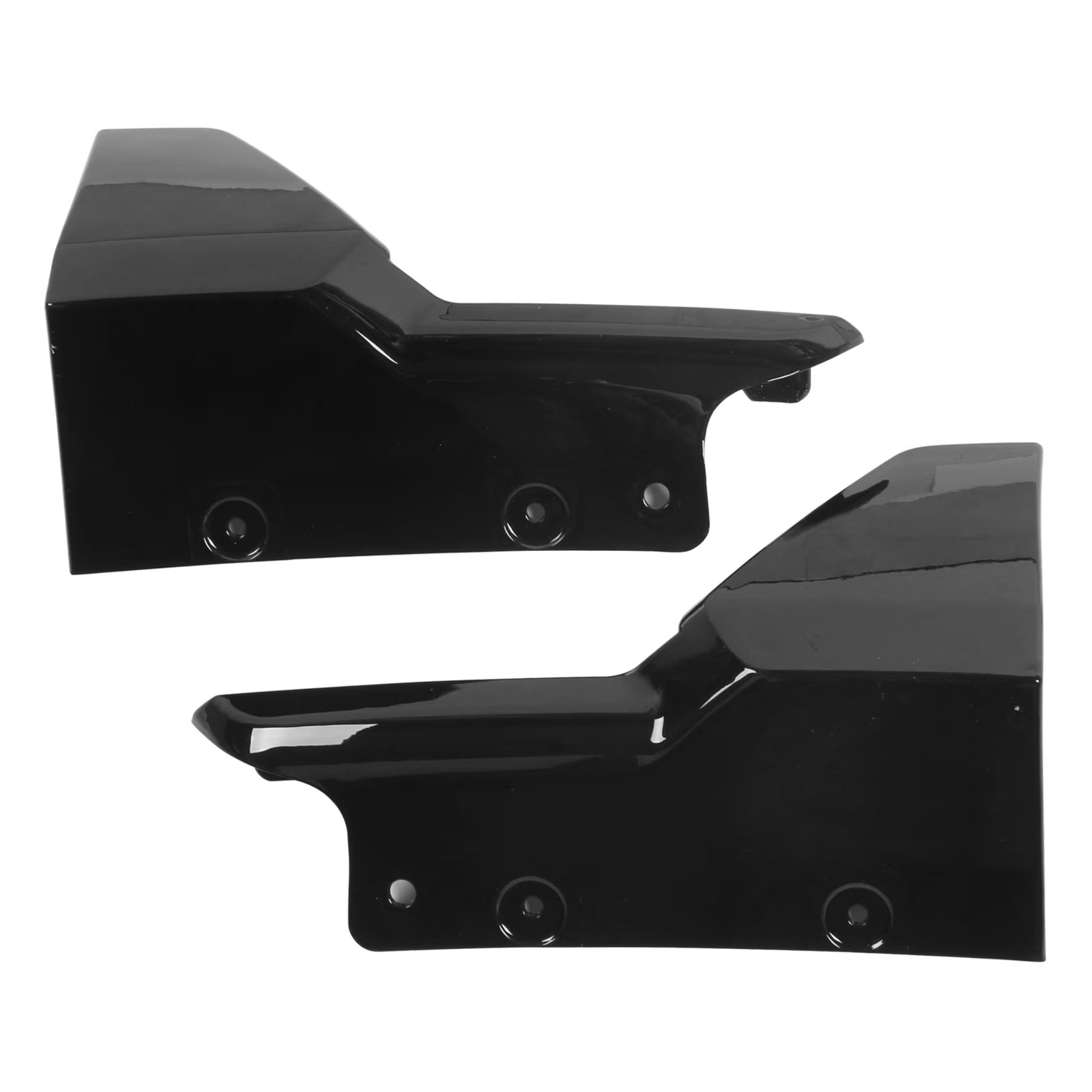 Rear Bumper Side Splitters Pair (M Performance / Gloss Black) – BMW X5 G05 (19-23) Main image