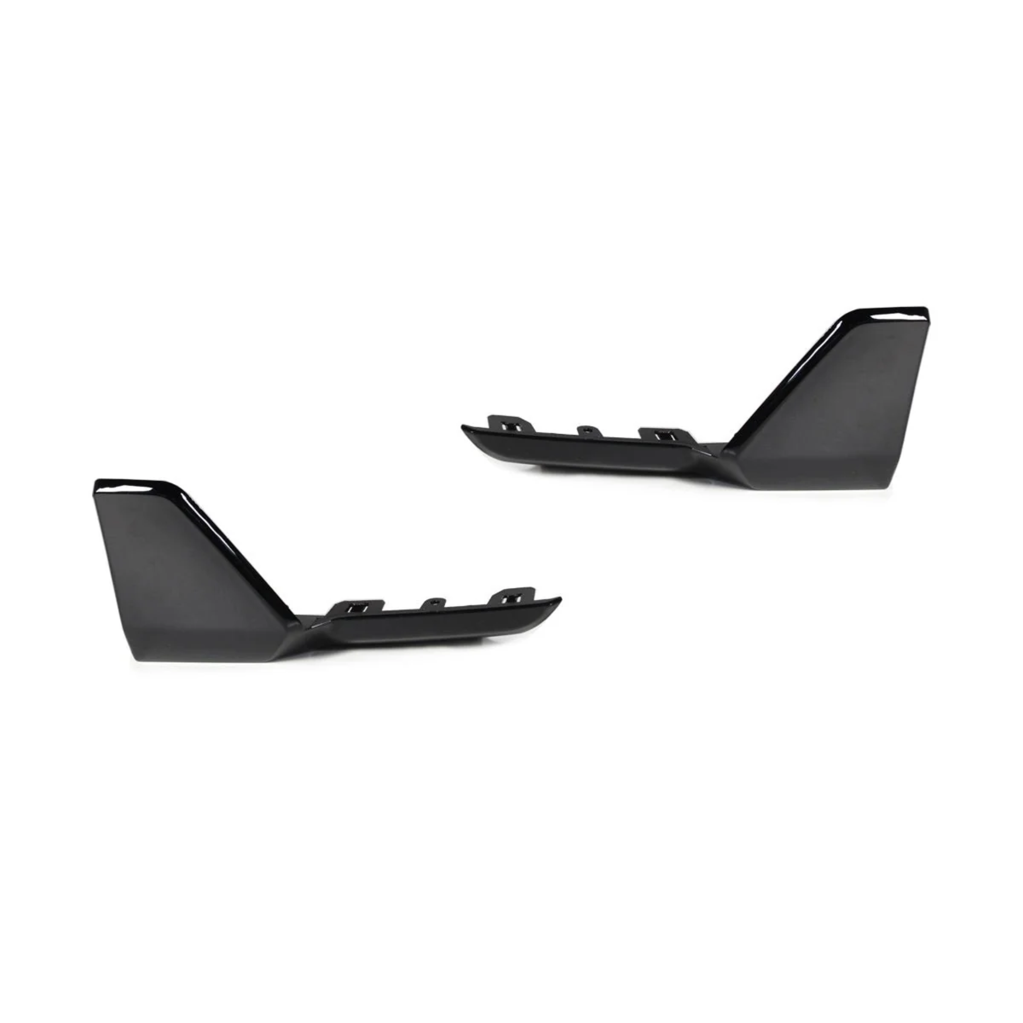 Rear Bumper Side Splitters Pair (M Performance / Gloss Black) – BMW X5 G05 (19-23)