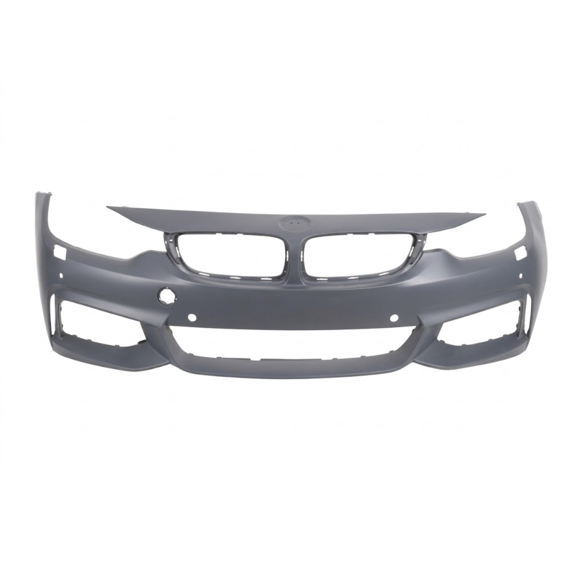 Front Bumper Cover Primed (With 4 PDC & Spray holes - M Sport) – BMW 4 Series F32 / F36 (13–20) Main image