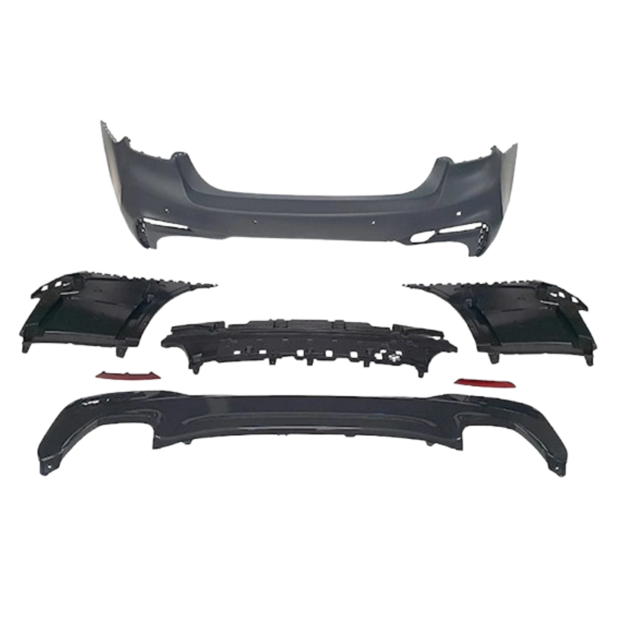 Rear Bumper Assembly (M Sport)– BMW 5 Series G30 Pre-LCI (17-20)
