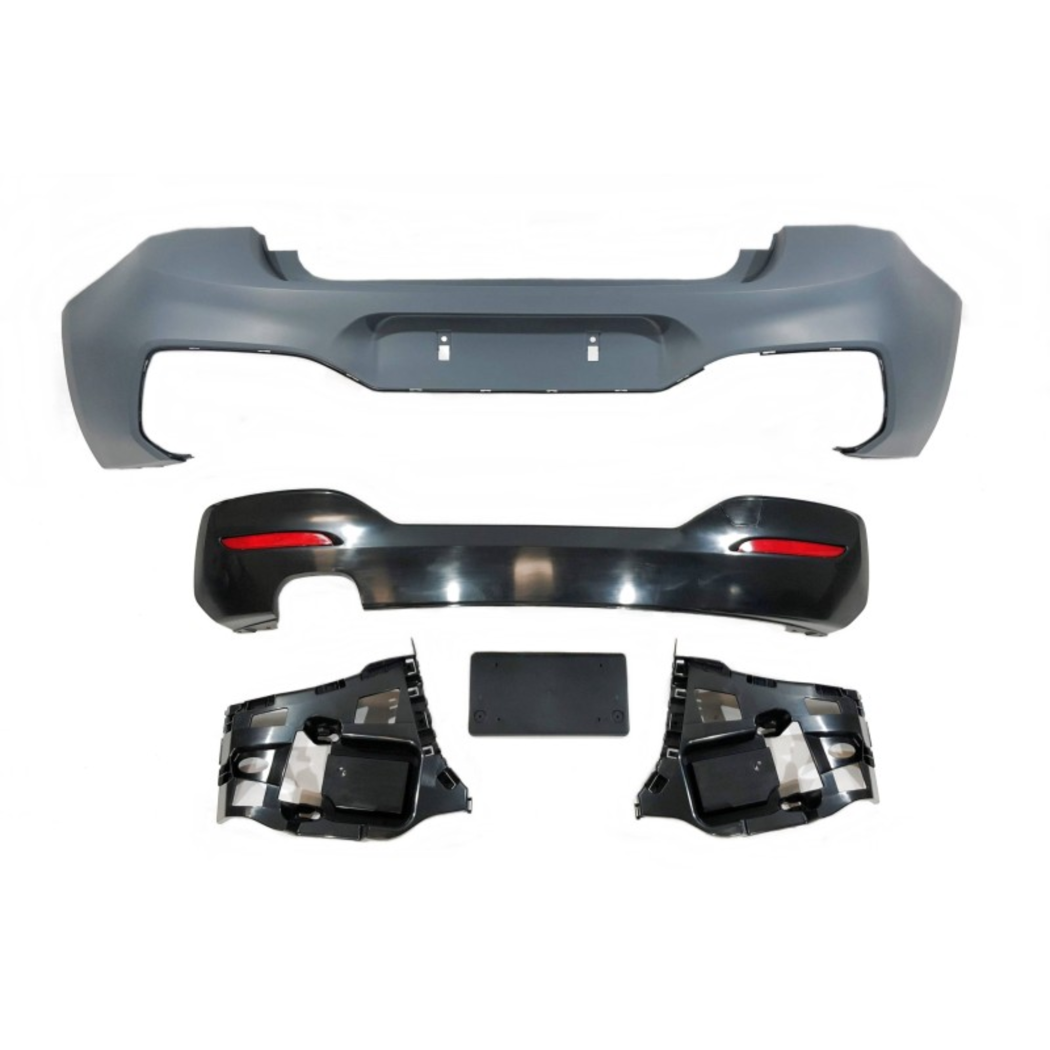 Rear Bumper Assembly (M Sport / 4-Hole PDC)– BMW 1 Series F20 / F21 LCI (15-19) Secondary image