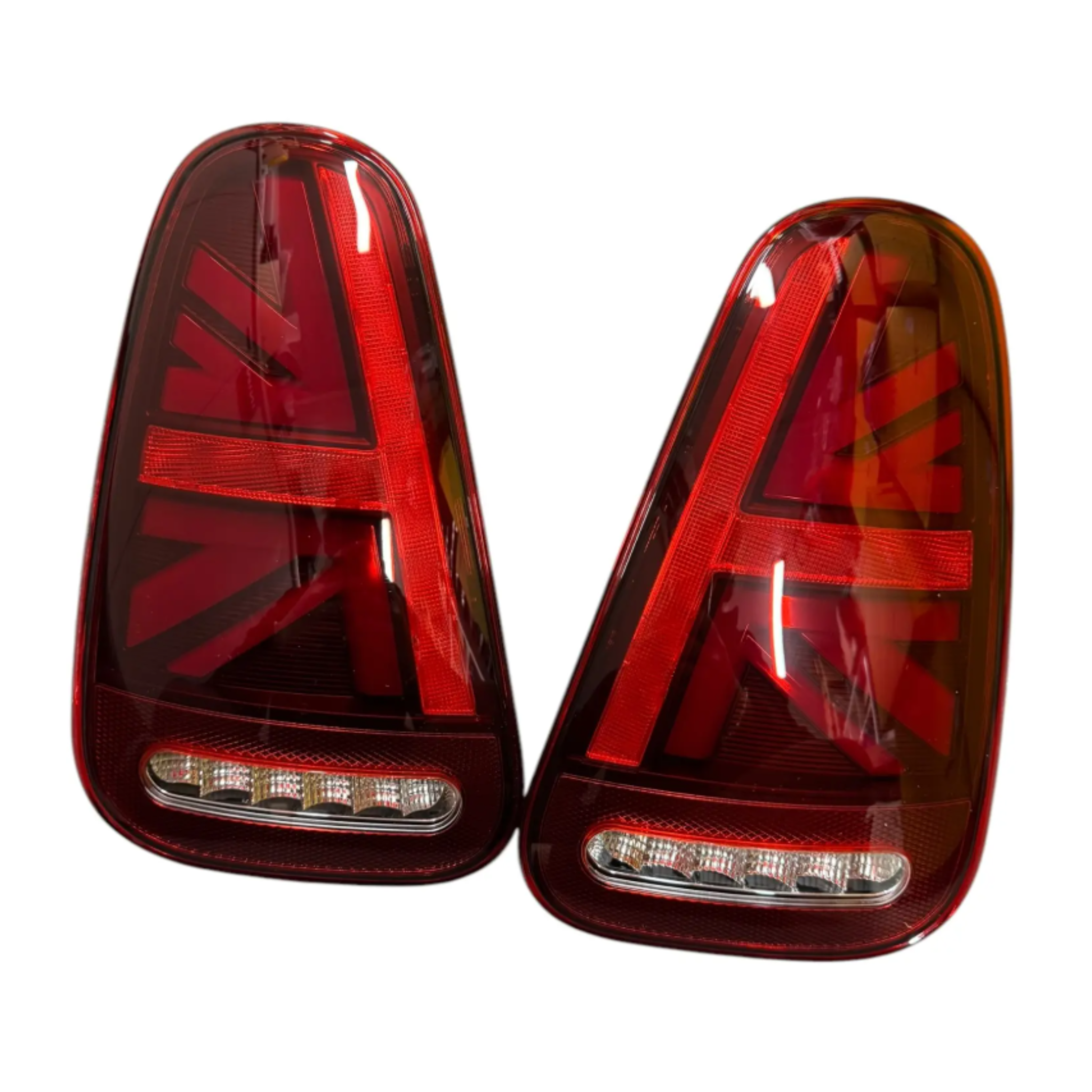 Rear Full LED Union Jack Tail Light Upgrade (Black & Red) – MINI Cooper R53 (01–06) Secondary image
